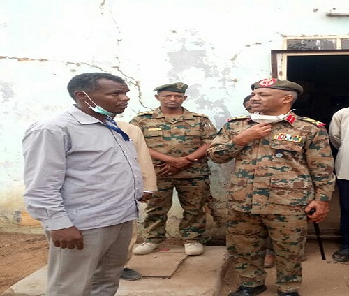 والي ولاية شرق دارفور يتفقد مخازن أدوية الصندوق القومي فرع الولاية